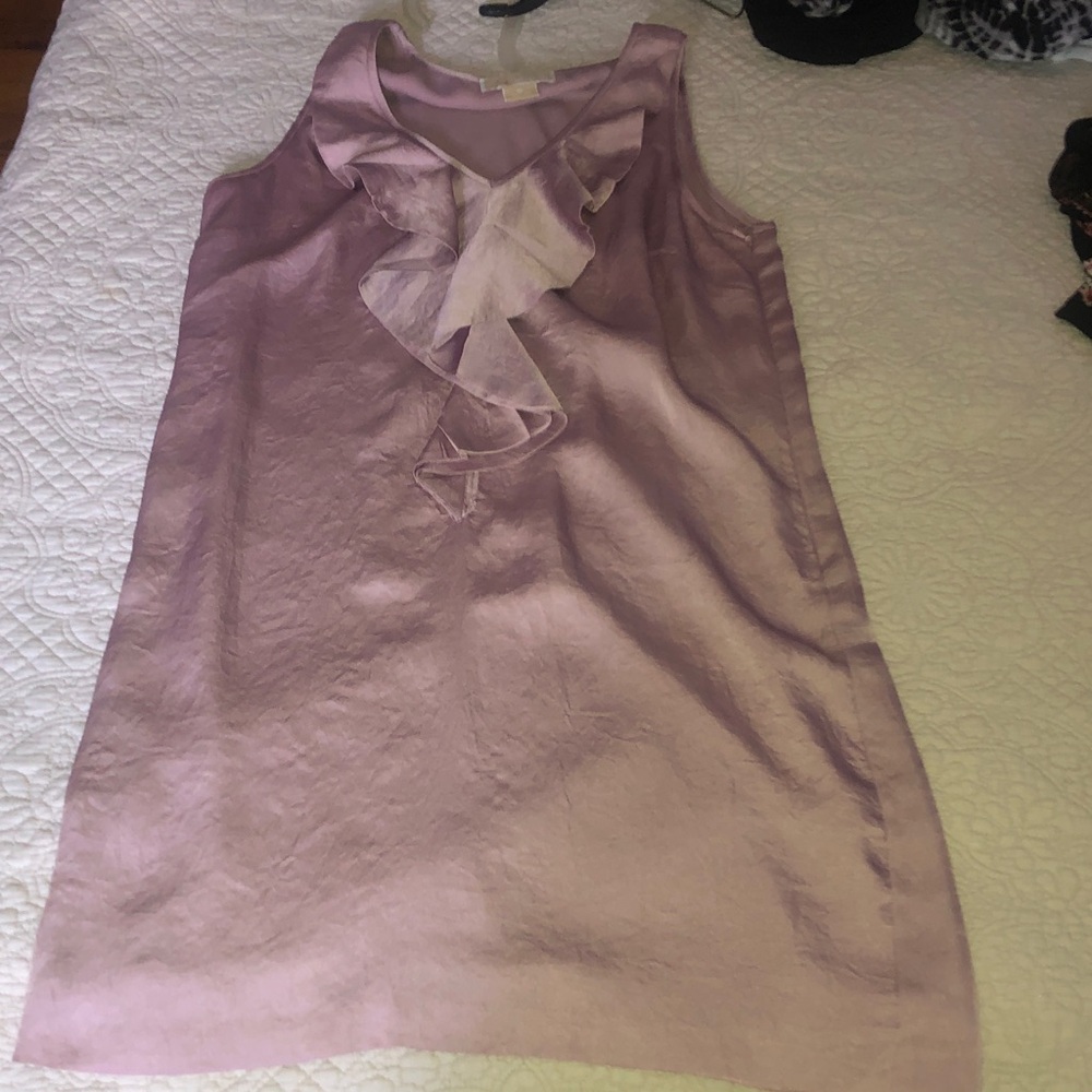 Michael Kors Pink Ruffle Dress